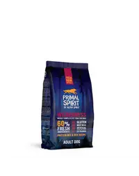 PRIMAL SPIRIT 60% Wilderness hrană moale câini 2x1 kg cu porc