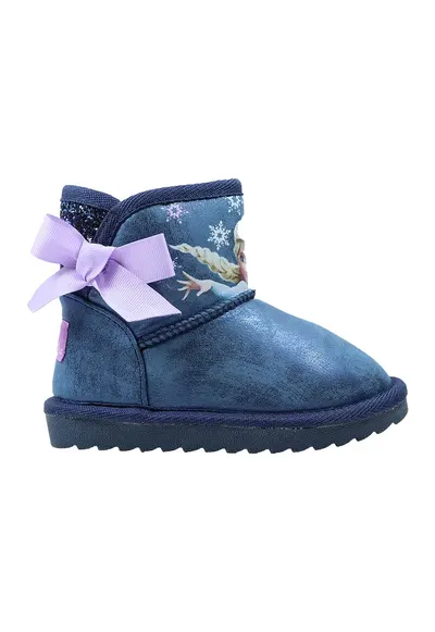 Ghete fara inchidere cu Frozen - Albastru inchis/Lila