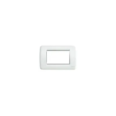 Placa ornament 4 module Rondo Vimar(Idea)metal white