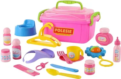 Set de joaca Polesie - Nanny, in valiza