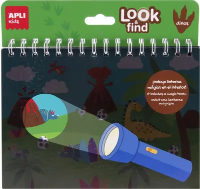 Apli Kids Magic Lantern Book - Dinozauri