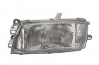 Far fata Stanga (H4 W5W, electric, manual, fara motoras, culoare insert: cromat) potrivit MAZDA 323 C V, 323 F V, 323 P V, 323 S V 09.94-09.98