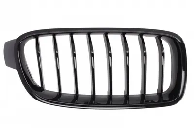 Grila fata Dreapta (M-PAKIET, negru) potrivit BMW 3 (F30, F80), 3 (F31) 1.5-3.0H 11.11-06.19 -05.15