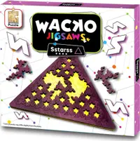 Puzzle logic din lemn Eureka - Wacko Jigsaw Sstarss