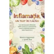 Inflamatia, un trup in flacari