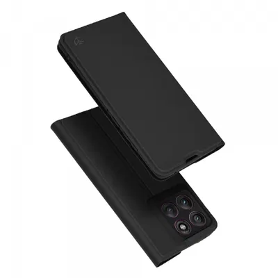 Husa pentru Motorola Edge 60 Pro, Techsuit, Magskin Book, Neagra