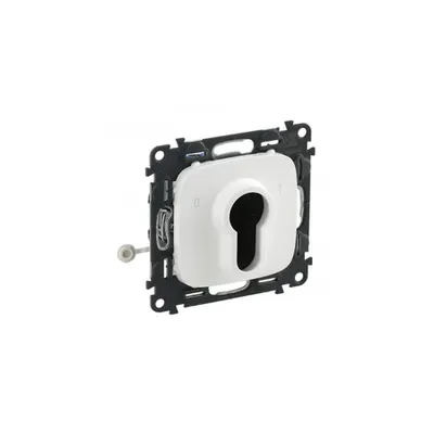 Key switch 2 positions Valena Allure - alb