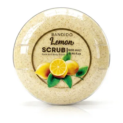 Scrub facial si corporal - BANDIDO - 500 ml - Lemon