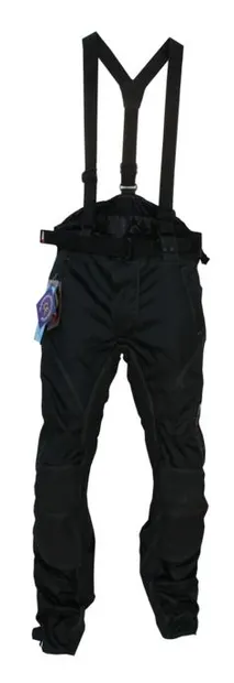 Pantaloni moto textil cu bretele, 786-1220, marime 2XL, culoare negru