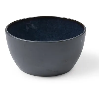 Bol mic negru/albastru din gresie 600 ml Gastro Dark Blue/Black – Bitz