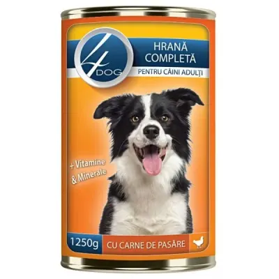 Hrana Umeda Caini 4DOG Pui 1250g