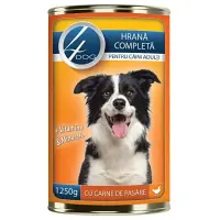 Hrana Umeda Caini 4DOG Pui 1250g