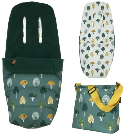 Set sac de iarnă și geantă pentru cărucior Cosatto - Faraway