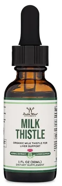 Milk Thistle, picături, 30 ml, Double Wood