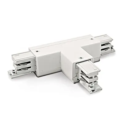 3PH-T-conector, alb
