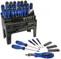 Set de șurubelnițe și biți Geko - 122 piese