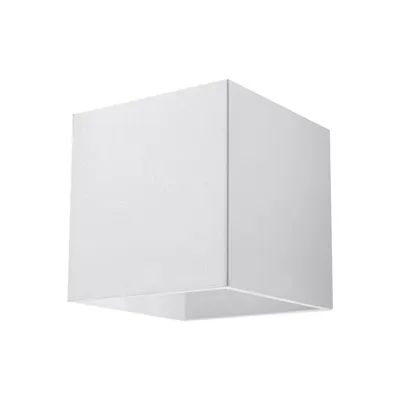 Aplică de perete albă Geo – Sollux