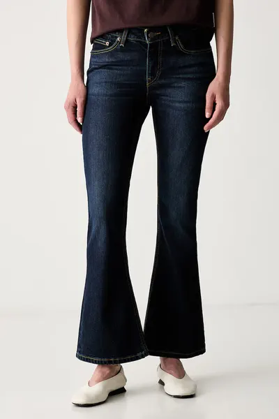 Levi's blugi bootcut pentru femei LOW SLIM BOOT