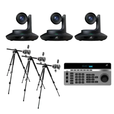 Kit videoconferinta Zoom 20x: Telycam Vision+ N3 + controller si trepiede - Default Title