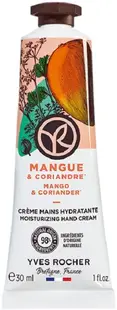Yves Rocher Bain Nature Cremă de mâini, mango și coriandru, 30 ml