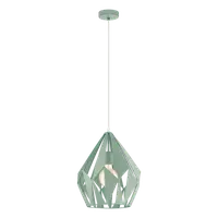 Lampa suspendata CARLTON-P pastel light green 220-240V,50/60Hz