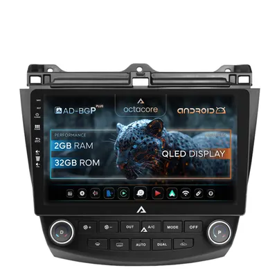 Navigatie Honda Accord 7 (2005-2008), Android, P-Octacore 2GB RAM + 32GB ROM, 10.1 Inch - AD-BGP10002+AD-BGRKIT012