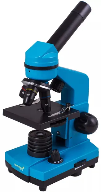 Microscop Levenhuk - Rainbow 2L, albastru