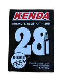 Cameră de aer Kenda Strong&Resistant 1.2 MM 28 pentru biciclete electrice