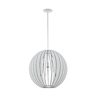 Pendant luminaire Cossano Pro 60W black matt IP20