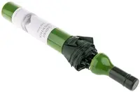 Umbrelă de buzunar Out of the Blue - Wine Bottle, verde, 90 cm
