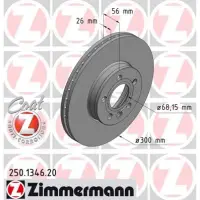 Disc frana ZIMMERMANN 250.1346.20