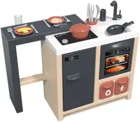 Insulă de bucătărie pentru copii Smoby - Cu 23 accesorii