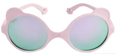 Ochelari de soare pentru copii Ki ET LA - Ourson, 1-2 ani, Light Pink