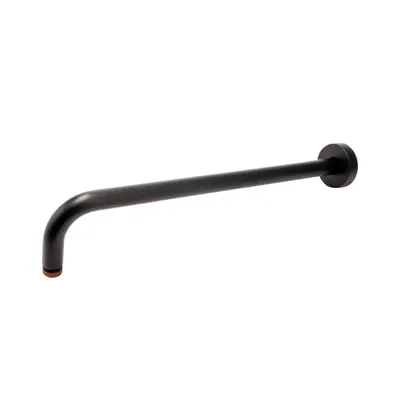 Brat dus fix FDesign Inula 400 mm, rotund, negru mat
