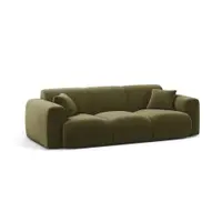 Canapea kaki cu tapițerie din catifea 235 cm Molino – Micadoni
