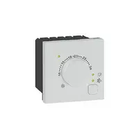 Thermostat pentru electric floor heating Arteor - 2 module - soft alu