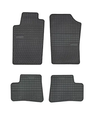 Set covorase cauciuc, 4 Buc , Fata Spate, Pentru: Peugeot 206 1998-2012, Liftback