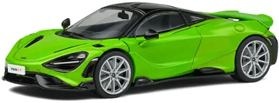 Model de colecție SOLIDO Modern: Mașini - Mclaren 765 LT (Green) (2020)
