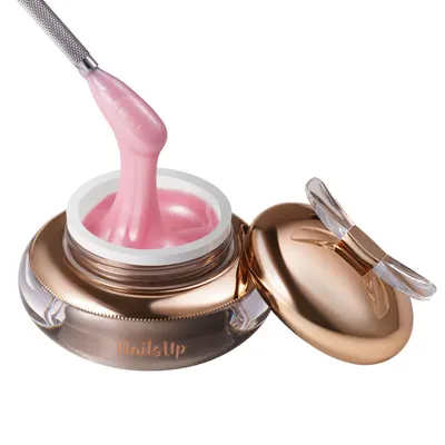 Gel Uv Constructie unghii autonivelant NAILSUP B18 Pearly Rose 15 g