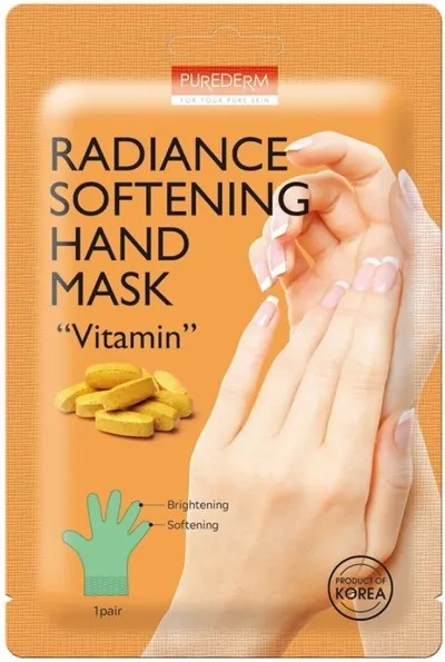 Purederm Mască pentru mâini Vitamin, 30 ml