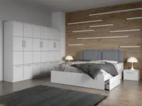 Set dormitor complet Alb - Acapulco - C13