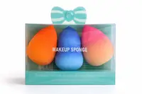 Set 3 Bureți Machiaj Beauty Blender Multicolor