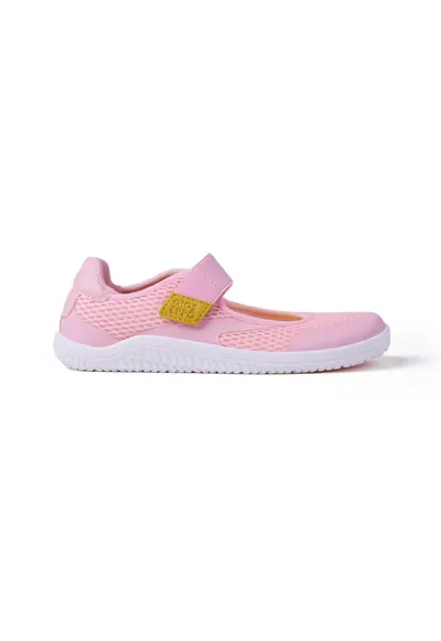 Pantofi sport din plasa cu segment cu inchidere velcro-Sipalay - Roz