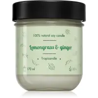 Tropicandle Lemongrass & Ginger lumânare parfumată 170 ml
