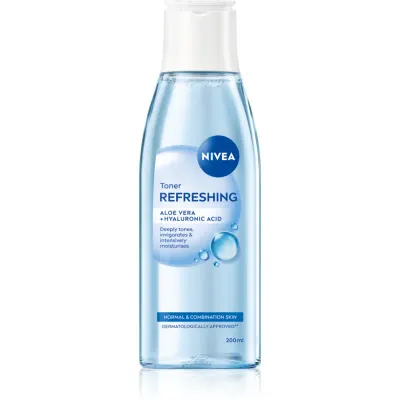 NIVEA Face Cleansing apa pentru curatarea tenului pentru piele normală și mixtă 200 ml