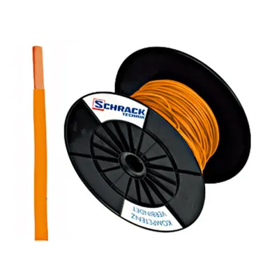 Tambur cu conductor H07V-U 1,5 orange
