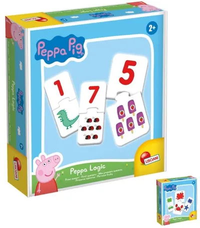 Jucărie educațională pentru bebeluși Lisciani Giochi - Peppa Pig, culori și numere