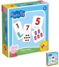 Jucărie educațională pentru bebeluși Lisciani Giochi - Peppa Pig, culori și numere