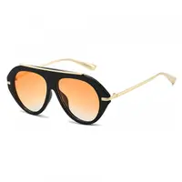 Ochelari De Soare Dama Techsuit 8092, Negri Portocalii