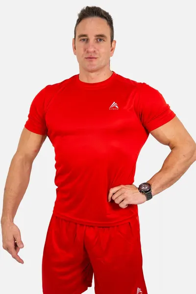 Tricou tehnic Fitskin Rosu Seniori